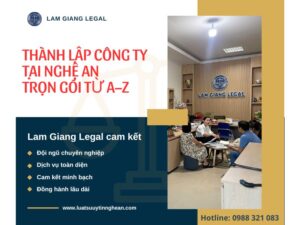 thành lập doanh nghiệp
