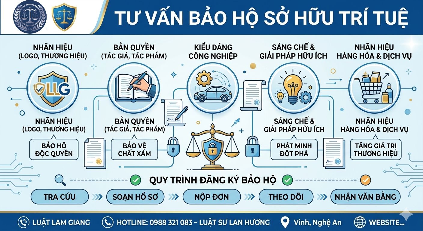 tư vấn bảo hộ sở hữu trí tuệ