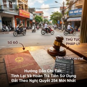 Hoàn trả tiền sử dụng đất Nghị quyết 254 - Luật Lam Giang